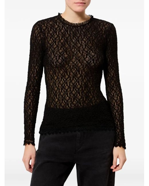 Isabel Marant Black Brany Top