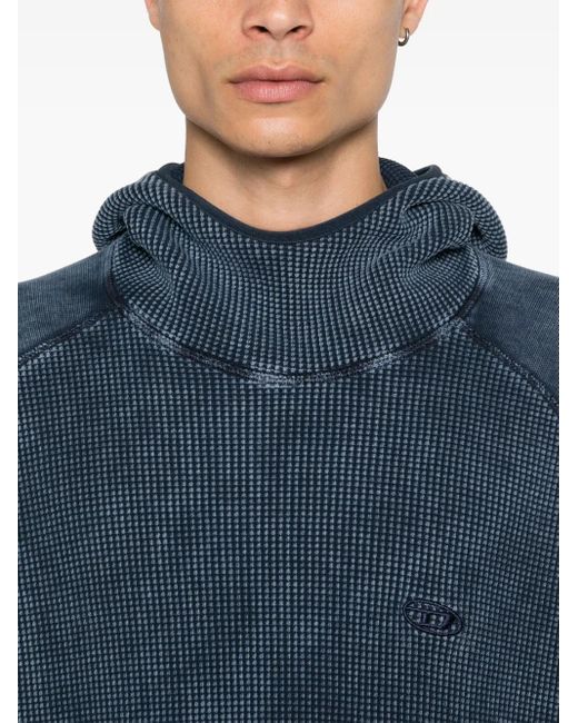DIESEL Blue S-Waf-Hood for men