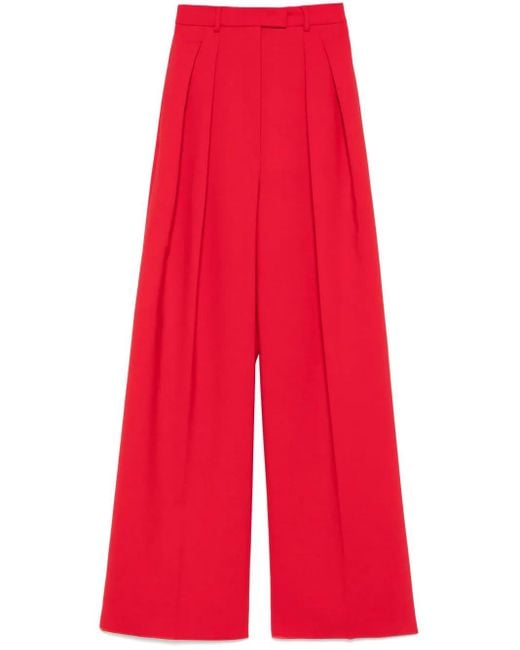 Sportmax Red Abadan Pants