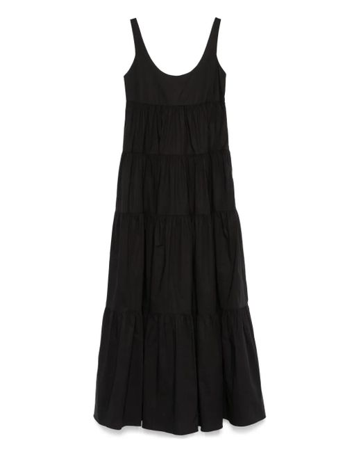 Robe Longue À Volants Superposés MICHAEL Michael Kors en coloris Black