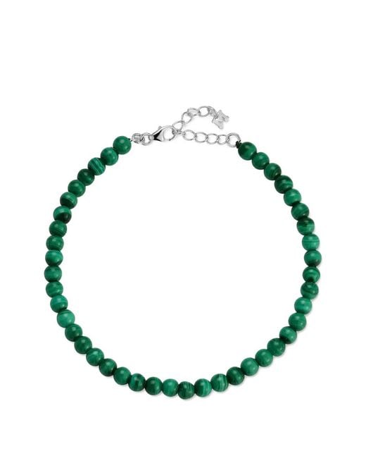 Mateo Green 4Mm Malachite Bracelet for men