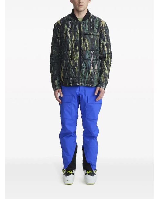 Aztech Mountain Green Corkscrew Insulated Shirt Jacket for men