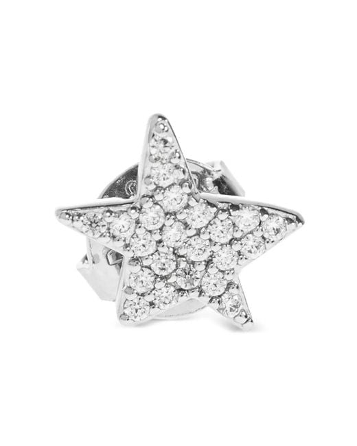 Zadig & Voltaire Metallic Rock Star Strass Earrings