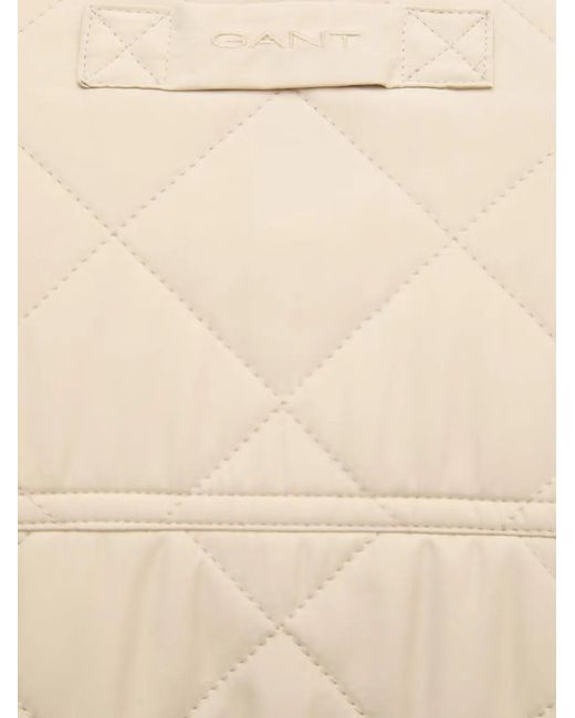 Gant Natural Windcheater Quilted Gilet for men