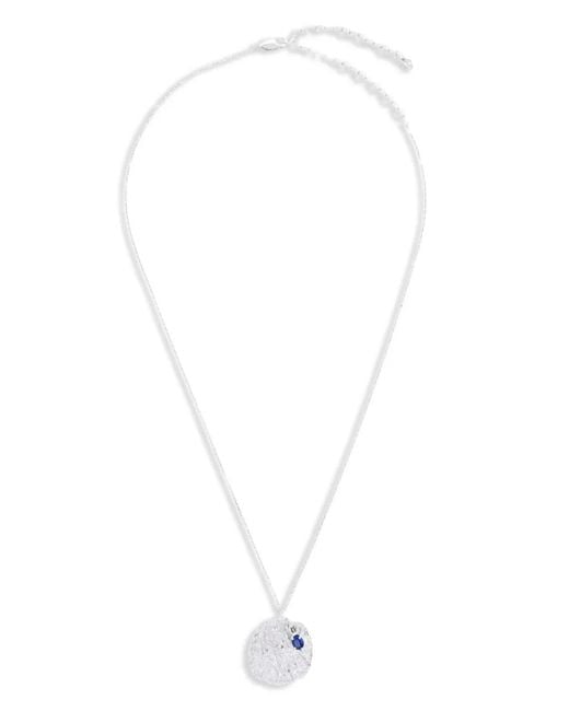Loveness Lee White Maitaka Necklace