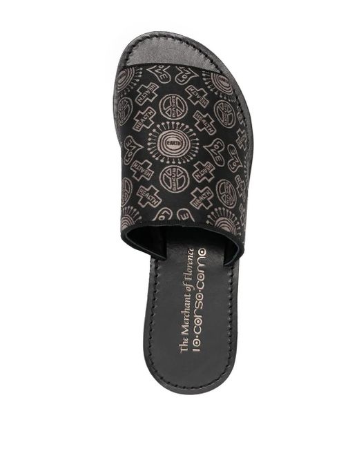 10 Corso Como Black X The Merchant Of Florence Woodstock Slides