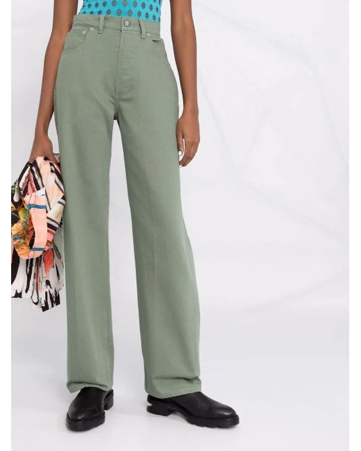 Boyish Straight Jeans in het Green