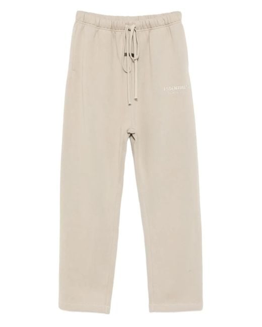 Fear Of God Natural Logo-Embossed Trousers