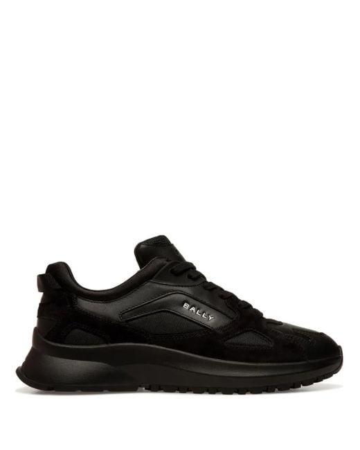 Bally Black Outline Sneakers for men