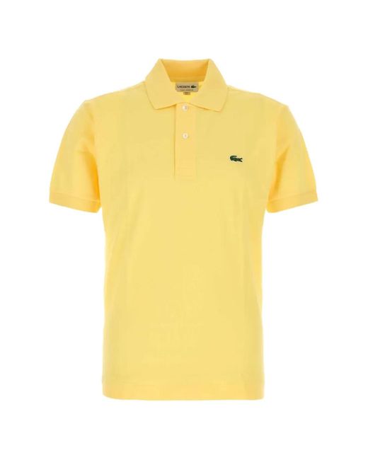 Lacoste Yellow Classic Fit L.12.12 Original Polo Shirt for men