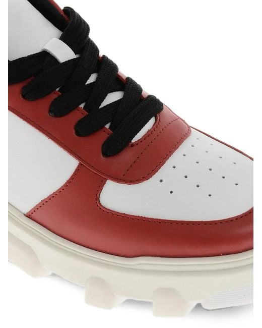 DSquared² White Icon Low-Top Sneakers for men