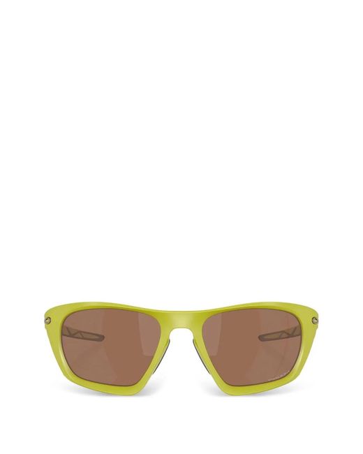 Oakley Yellow Rectangle Frame Sunglasses for men