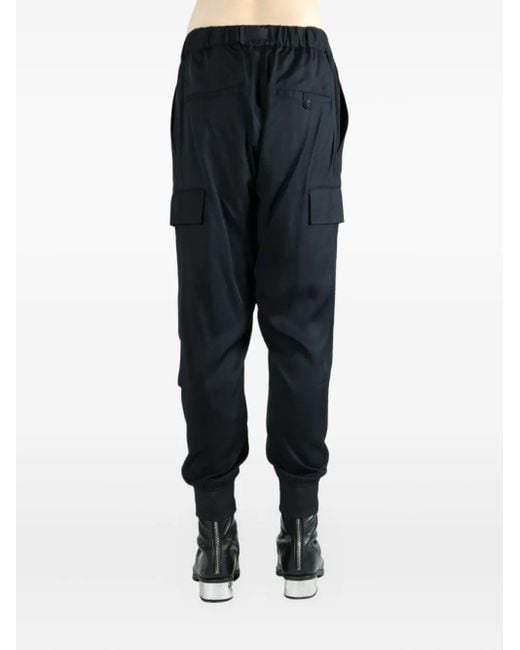 メンズ Y-3 Cuffed Cargo Pants Black