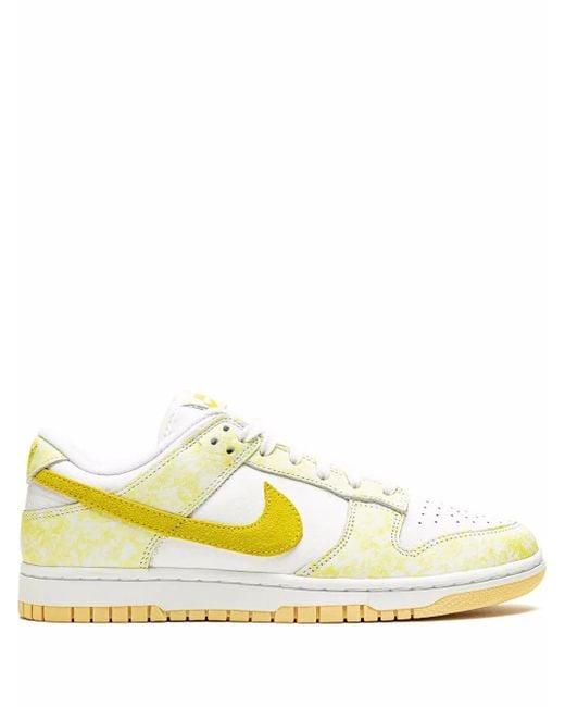 Nike Yellow Dunk Low Strike" Sneakers