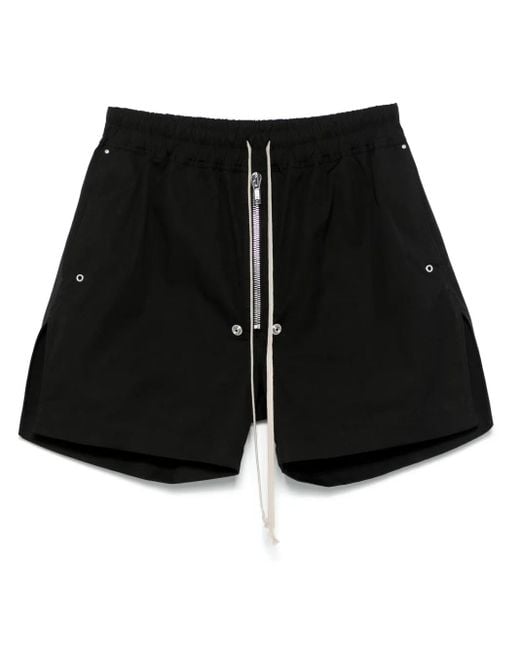 Rick Owens Black Bela Boxers Shorts for men