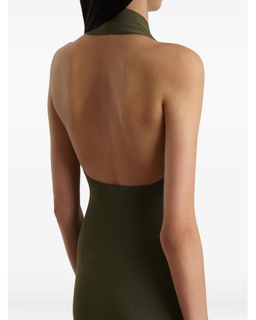 Khaite Green Mahi Dress