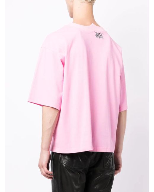 Natasha Zinko プリント Tシャツ Pink