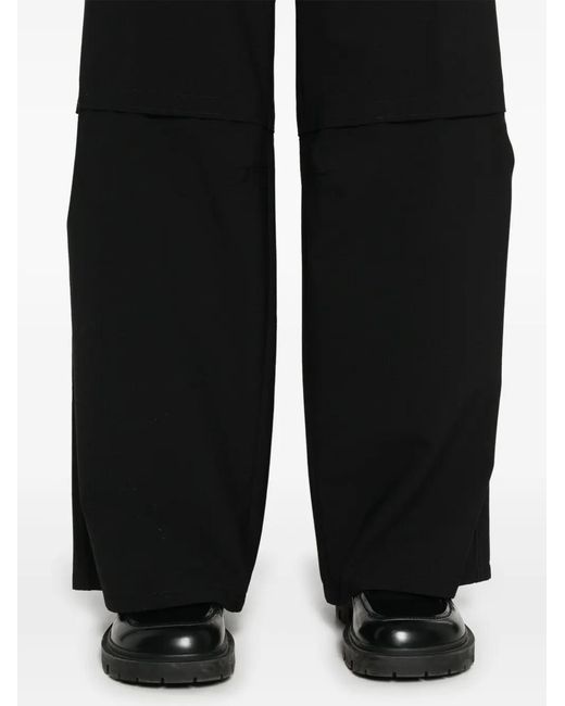 Marni Black Tailored Wool Trousers for men