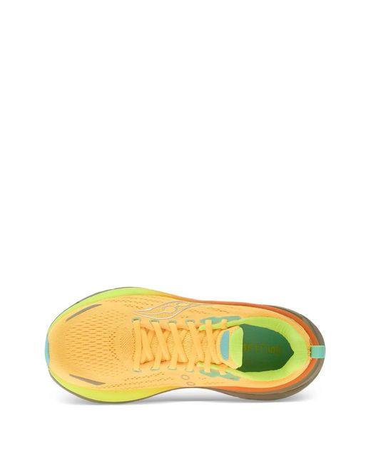 Saucony Yellow Hurricane 25 Sneakers for men