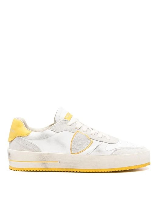 Sneakers Nice di Philippe Model in White da Uomo