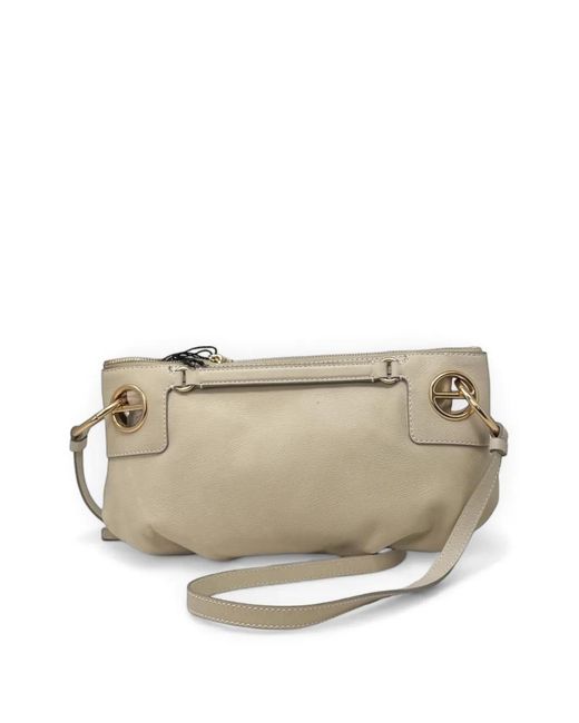 Borbonese Natural Ring London Crossover Shoulder Bag