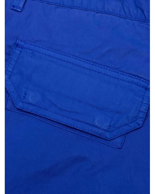 メンズ Stone Island コンパスバッジ パンツ Blue
