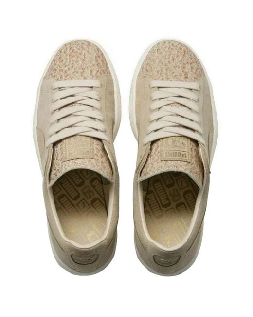 PUMA Brown Suede Sneakers