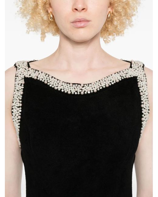 Sandro - Pearl Knit Mini Dress