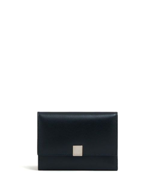 Marni Black Prisma Tri-fold Leather Wallet