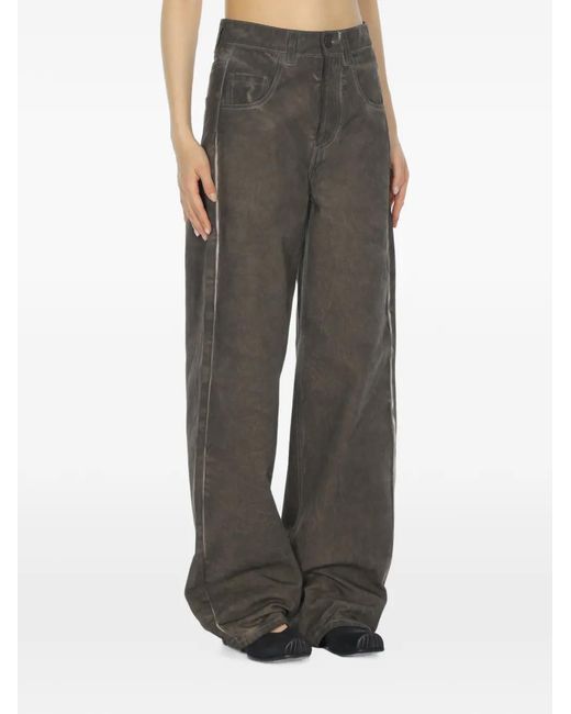 Uma Wang Gray Phyllis Palazzo Pants