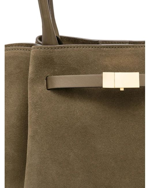 DeMellier London Metallic New York Suede Tote Bag