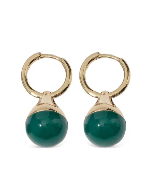 Otiumberg Green Stilla Drop Earrings