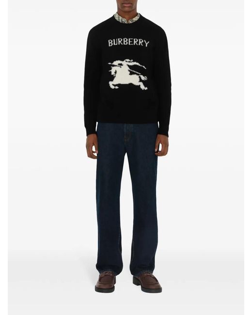 Burberry Black Sweaters for men