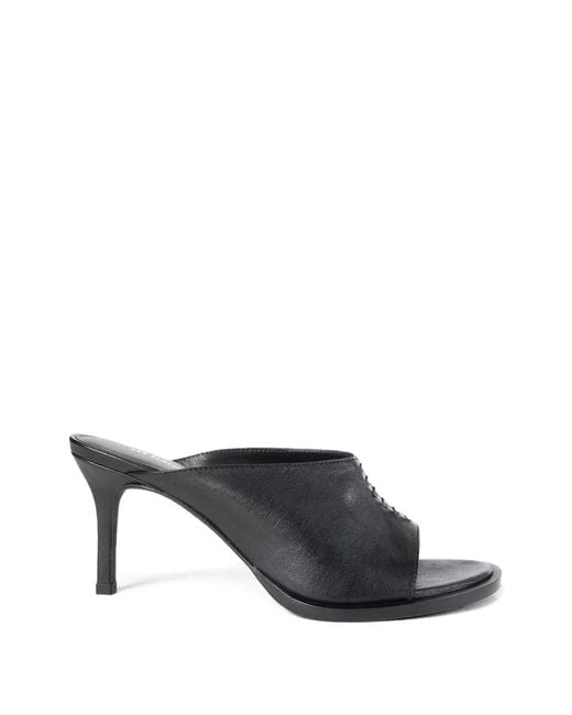 Ann Demeulemeester Black Siti Mid Heeled Sandals