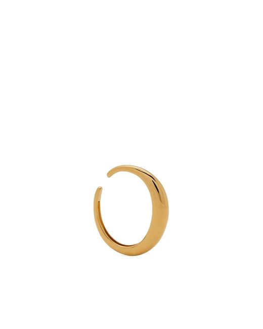 Nina Gordon Metallic Curved Earrings