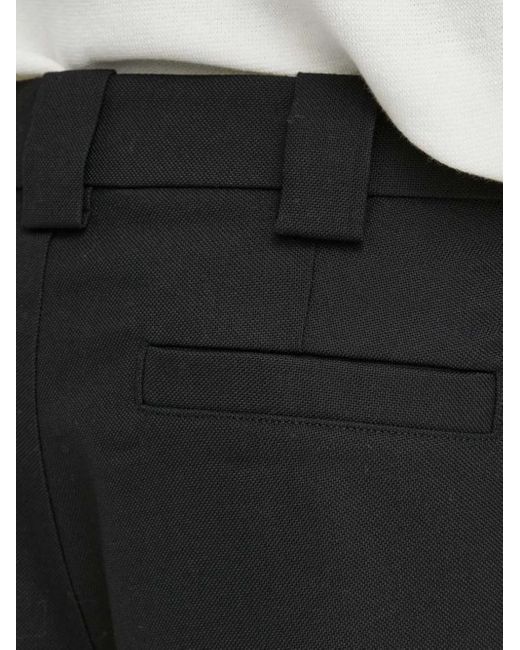 Won Hundred Black Belt-Loop Shorts for men
