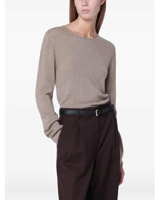 Pull À Manches Longues Almada Label en coloris Gray