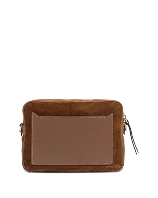 Gianni Chiarini Brown Nina Suede Cross Body Bag