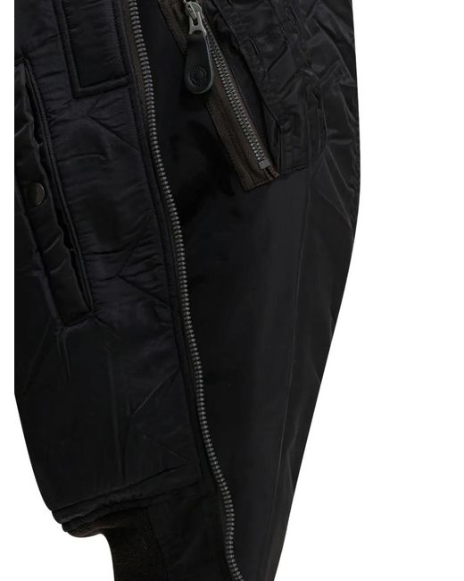 Buzz Rickson's Black Zip Bomber Coat for men