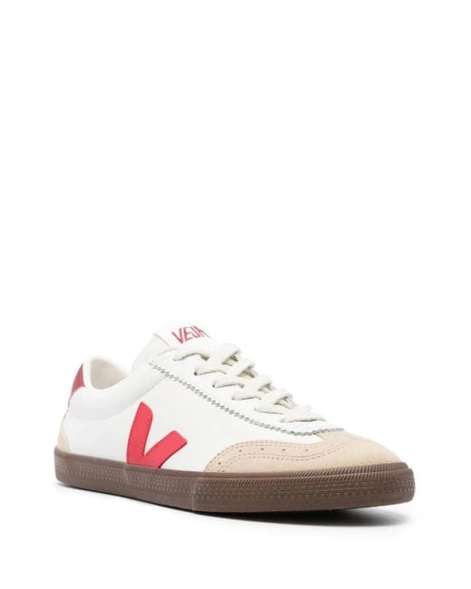 Veja Pink Volley O.T. Leather Sneakers for men