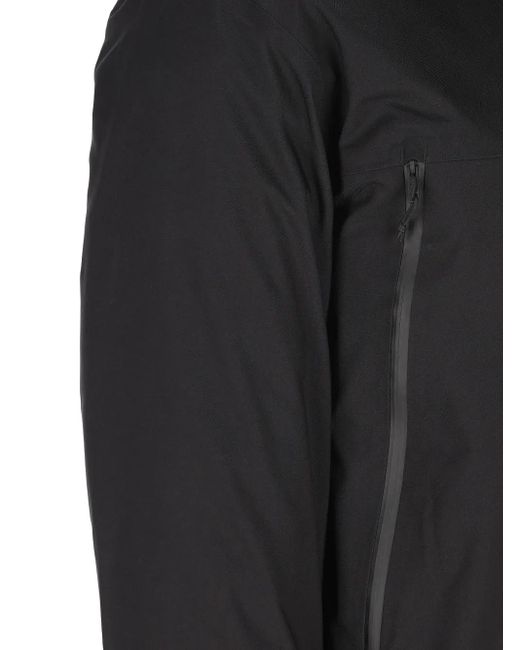 The North Face Black Tnf Range Down Hooded Jacket for men