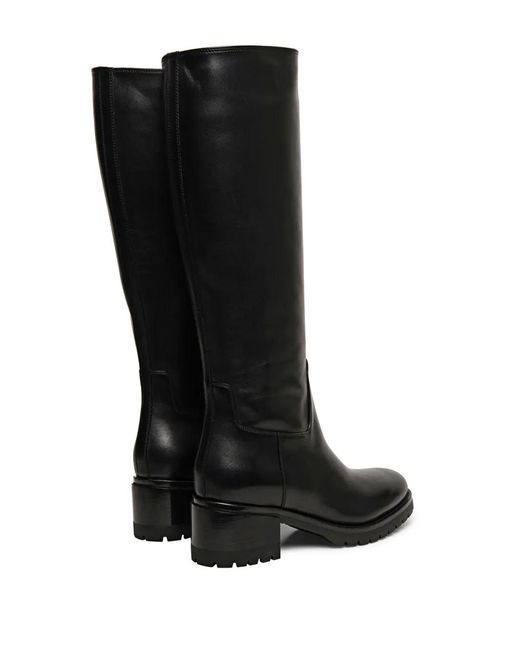 Santoni Black Boot