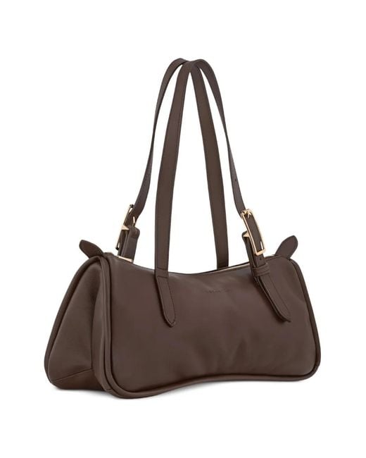 Longchamp Brown Looong L Shoulder Bag