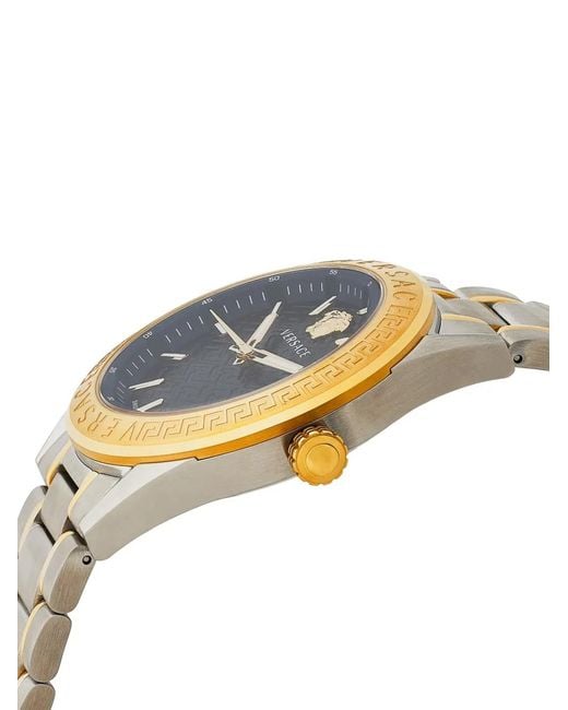 Versace Blue V-Code 42Mm for men