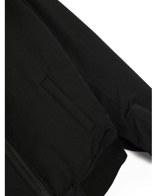 Giacca Con Zip di Yohji Yamamoto in Black da Uomo