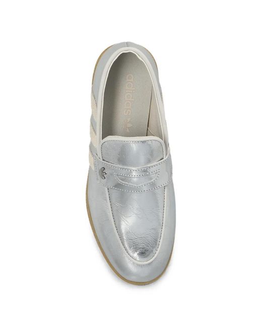 Adidas White Handball Spezial Loafers
