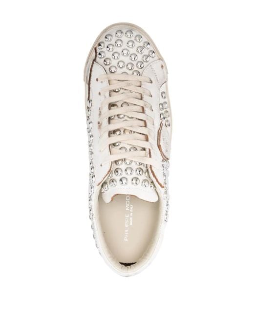 Philippe Model White Prsx Sneakers for men