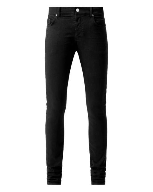 D*様 AMIRI ブラックデニムパンツ スリムフィット Amiri メンズ ブラック スリムジーンズの通販はau PAY マーケット