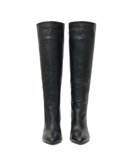 Isabel Marant Black Jany High Boots