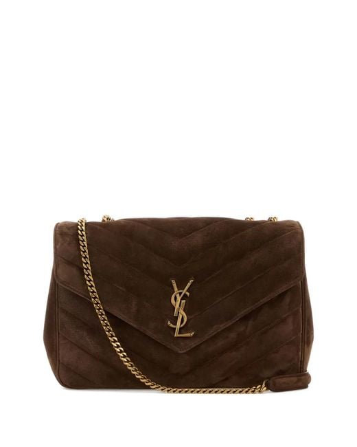 SAINT LAURENT ブラウン ショルダーバッグ Saint Laurent レディース ブラウン ルル ショルダーバッグ L 【公式通販】